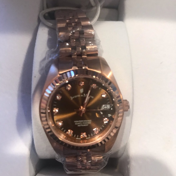 NEW watch Rose Gold Jacques de Manoir! - Picture 5 of 10